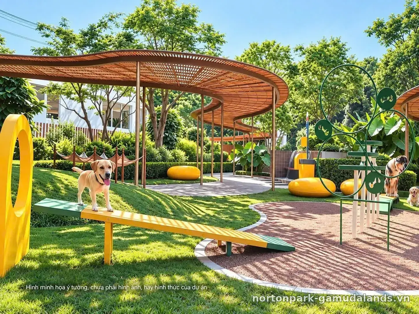 Công viên thú cưng Pet Park tại Norton Park
