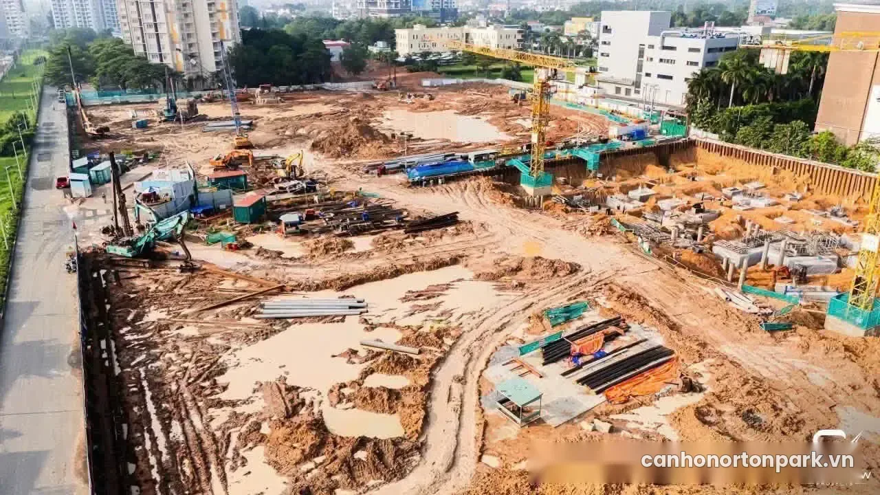Toàn cảnh tiến độ xây dựng Norton Park